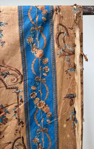 Set of Chateaux Curtains French 19th century