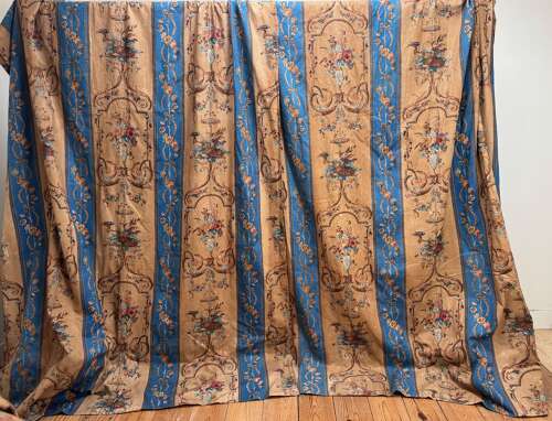 Set of Chateaux Curtains French 19th century