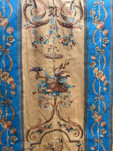 Set of Chateaux Curtains French 19th century