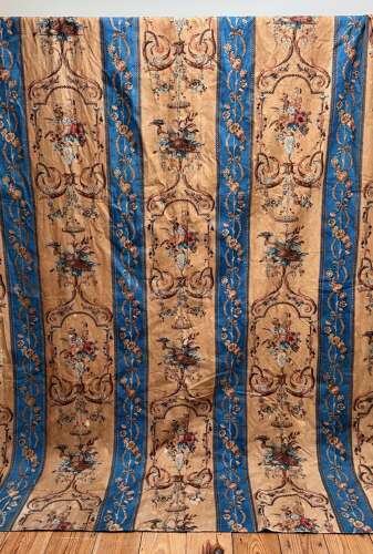 Set of Chateaux Curtains French 19th century