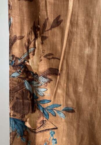 Set of Chateaux Curtains French 19th century