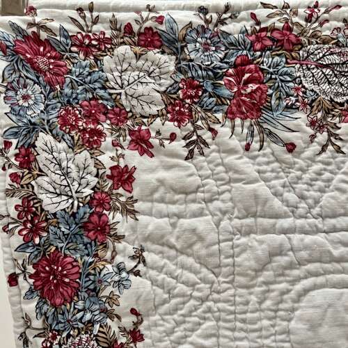 Small Fichu Quilt French Early 19th Century