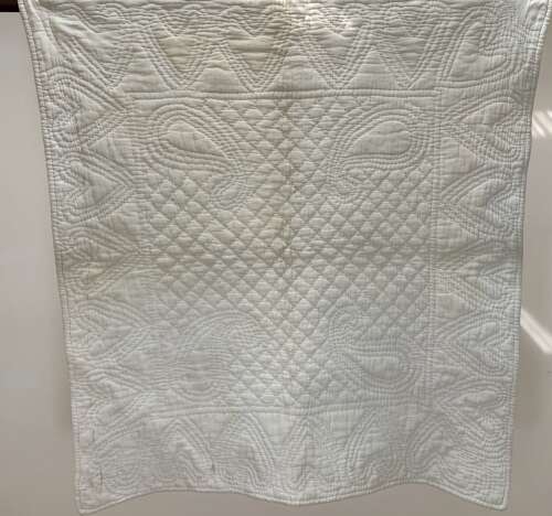 Small Fichu Quilt French Early 19th Century