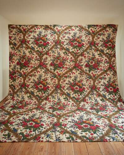 Hartmann et Fils Cotton Quilt French 18th Century