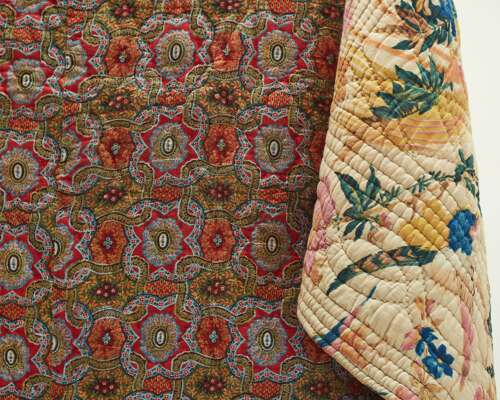Birds of Paradise Quilt French 19th Century