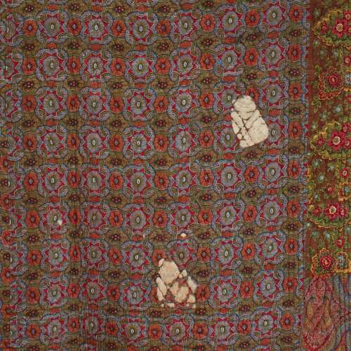 Birds of Paradise Quilt French 19th Century