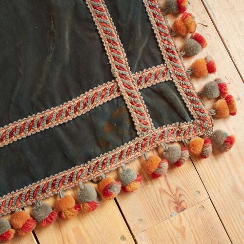 Long Velvet Table Cover English 19th Century