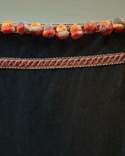 Long Velvet Table Cover English 19th Century