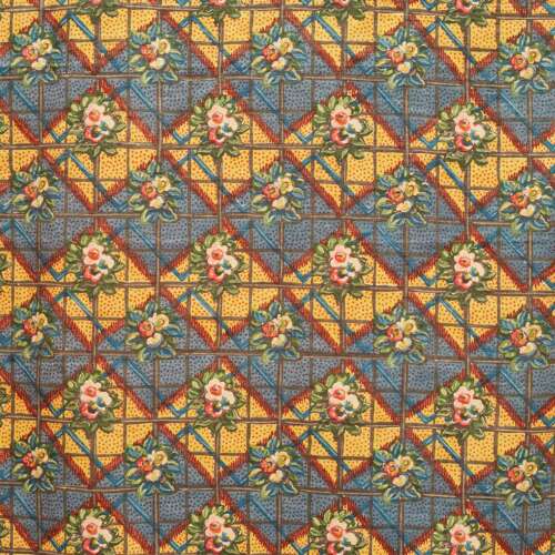 Printed Cotton French Circa 1920s