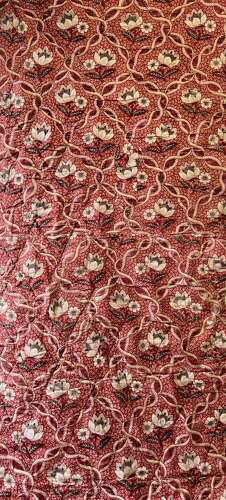Quiconce de Losanges Fleuris/Flowered Diamonds Panel French 18th Century