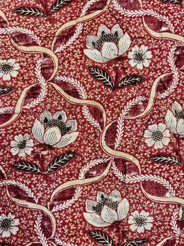 Quiconce de Losanges Fleuris/Flowered Diamonds Panel French 18th Century