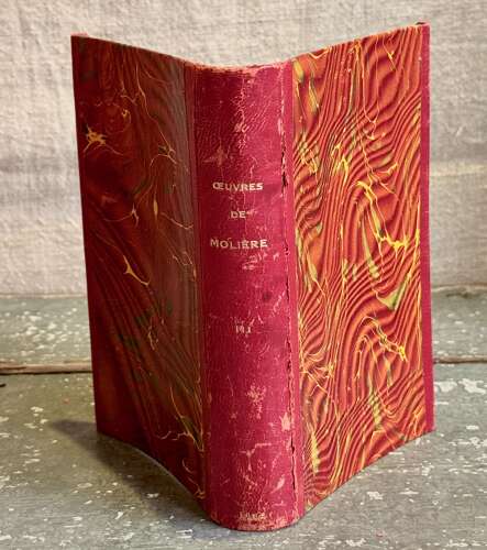 Set of 6 Faux Books French 20th Century
