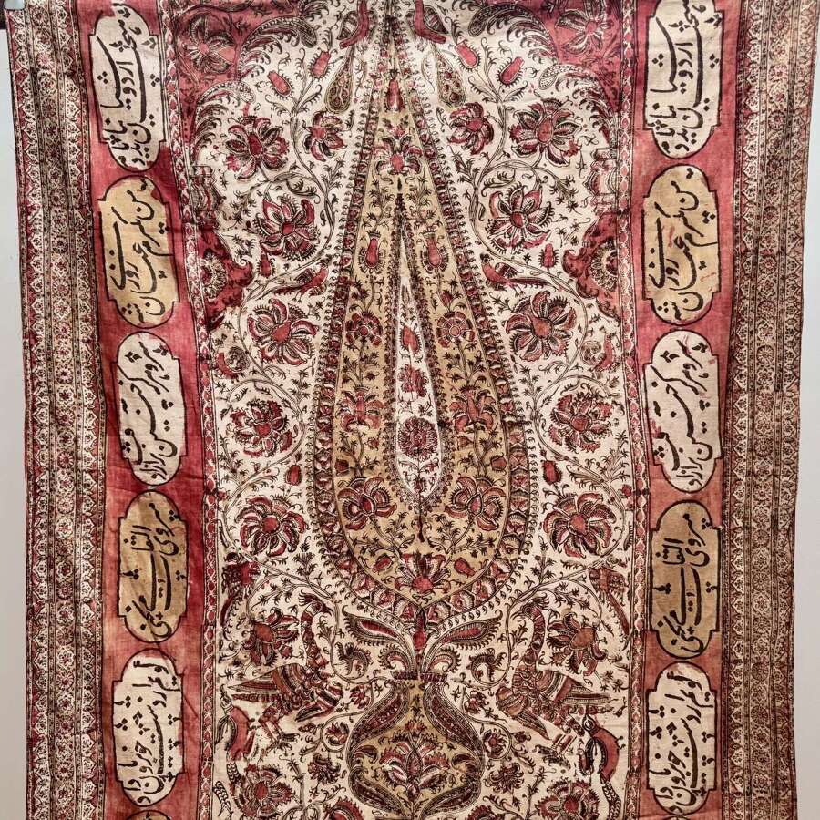 19th Century Indian Kalamkari Panel