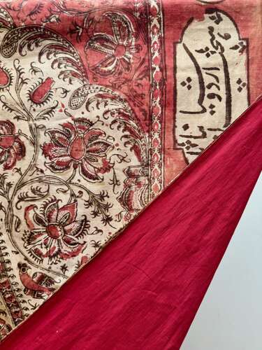 19th Century Indian Kalamkari Panel