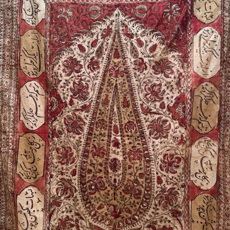 Indian Kalamkari Panel 19th Century