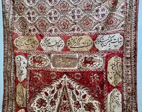 Indian Kalamkari Panel 19th Century
