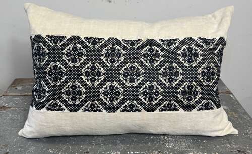 Fez Embroidery Cushion Moroccan 19th Century