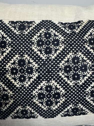 Fez Embroidery Cushion Moroccan 19th Century